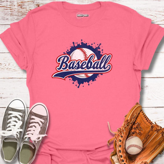 Baseball Splatter T-Shirt