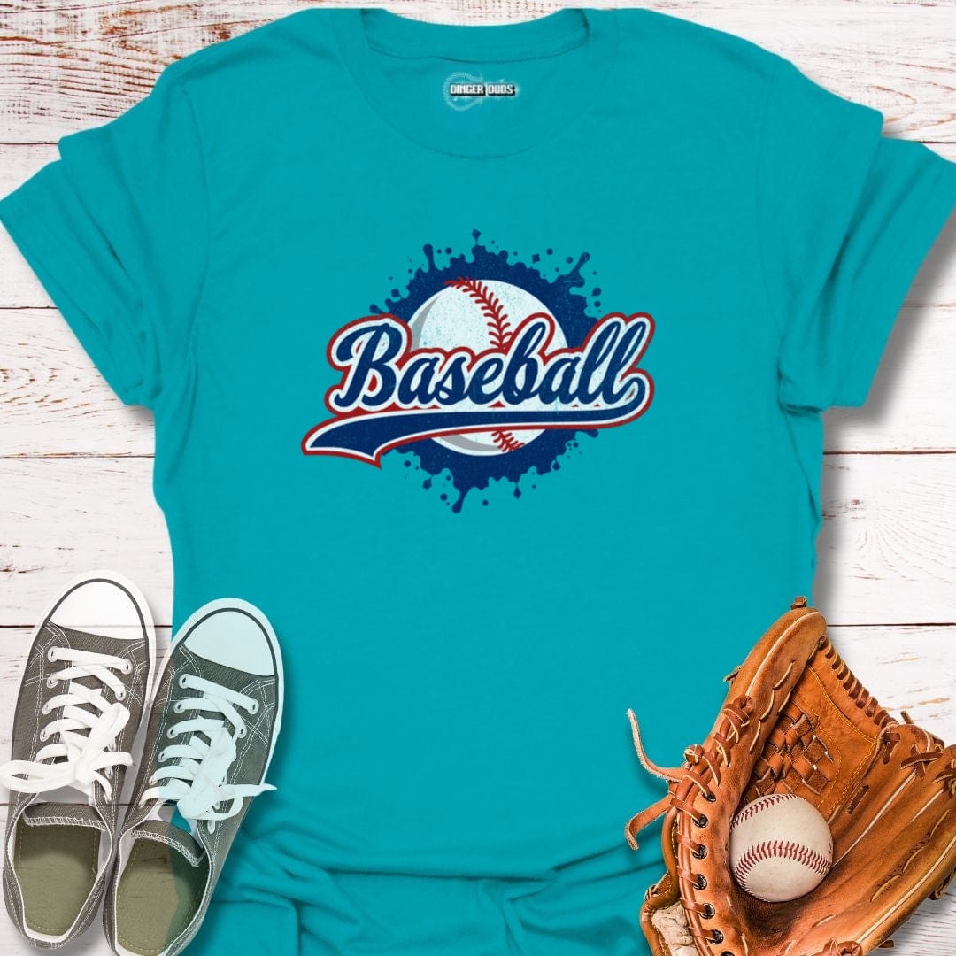 Baseball Splatter T-Shirt