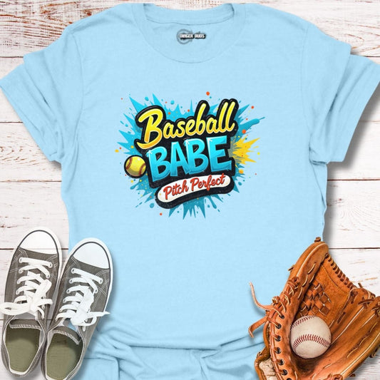 Baseball Babe - Pitch Perfect T-Shirt