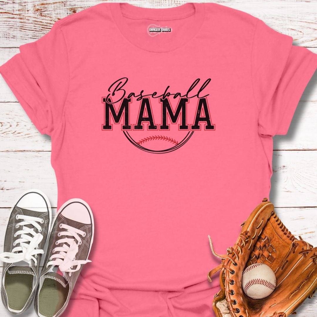 Baseball Mama Game Day T-Shirt