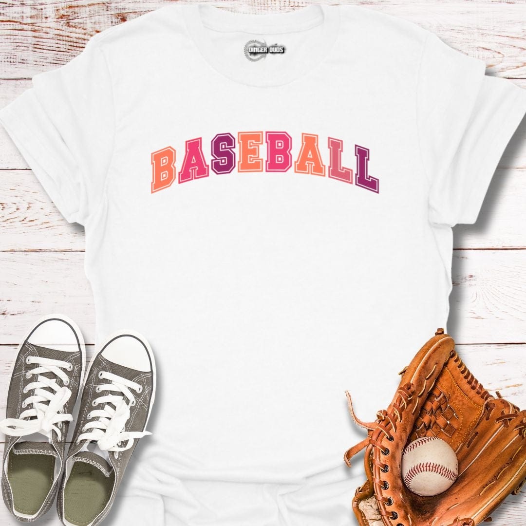 Baseball In Color T-Shirt