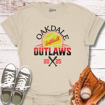 Custom Softball Team 2025 T-Shirt