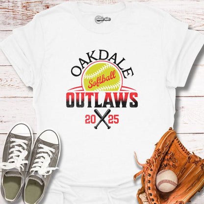 Custom Softball Team 2025 T-Shirt