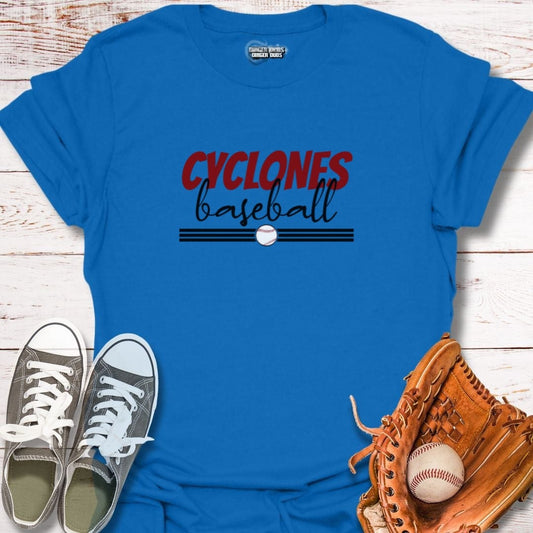 Baseball Script Custom Team T-Shirt