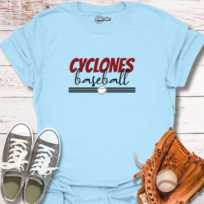 Baseball Script Custom Team T-Shirt