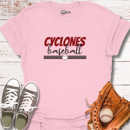 Baseball Script Custom Team T-Shirt