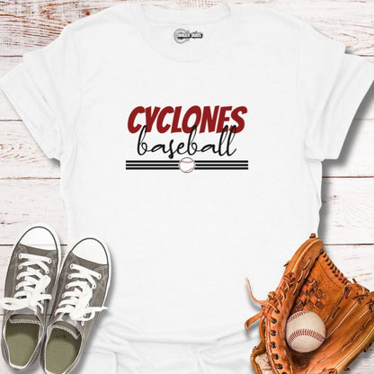 Baseball Script Custom Team T-Shirt