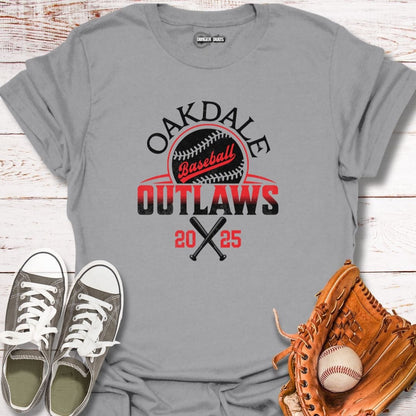 2025 Custom Baseball Team T-Shirt