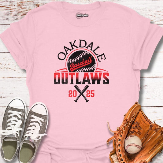 2025 Custom Baseball Team T-Shirt