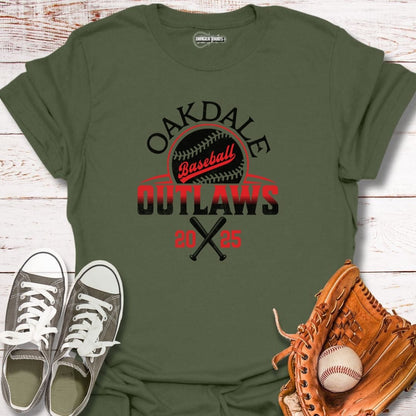 2025 Custom Baseball Team T-Shirt