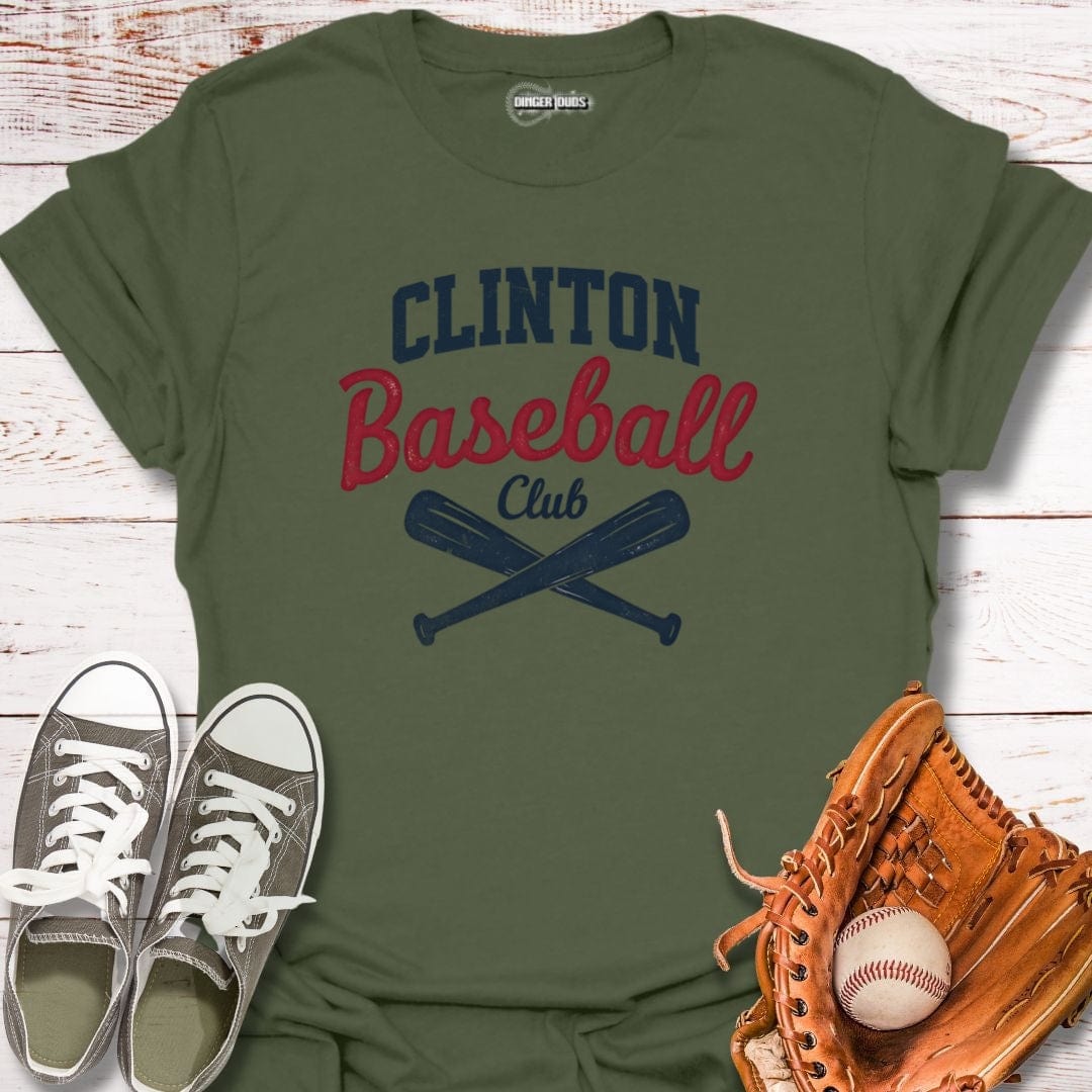 Custom Team Baseball Club T-Shirt