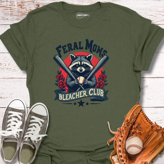 Feral Moms Bleacher Club - Sunset Edition T-Shirt