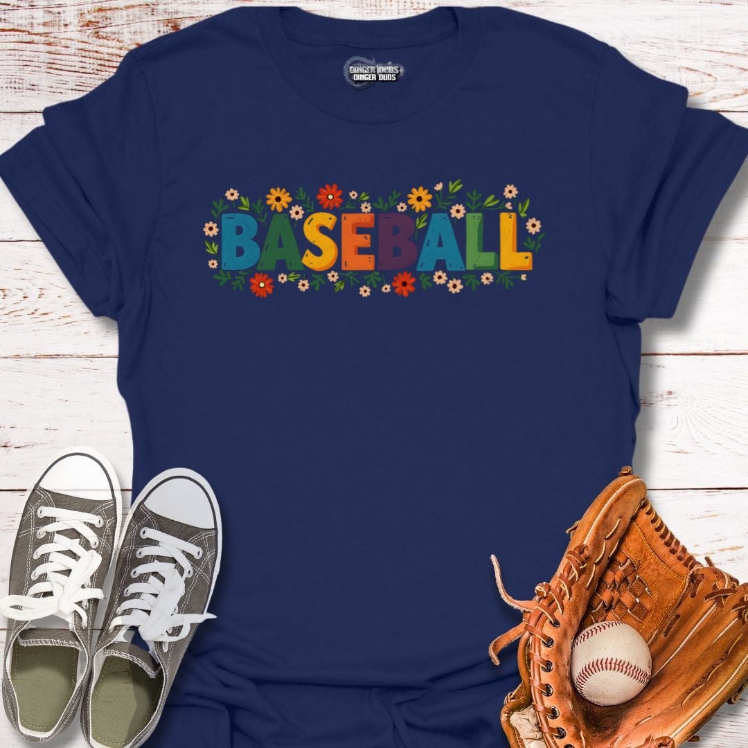 Baseball In Bloom T-Shirt