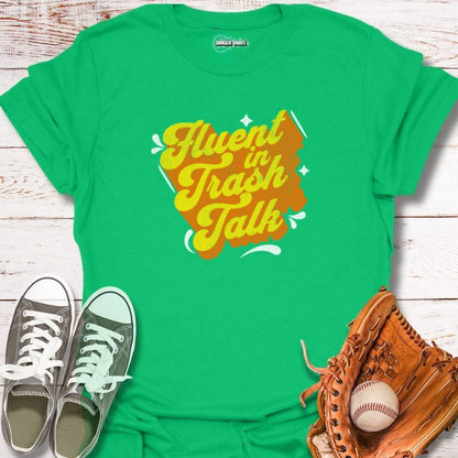 Fluent In Trash Talk Retro T-Shirt