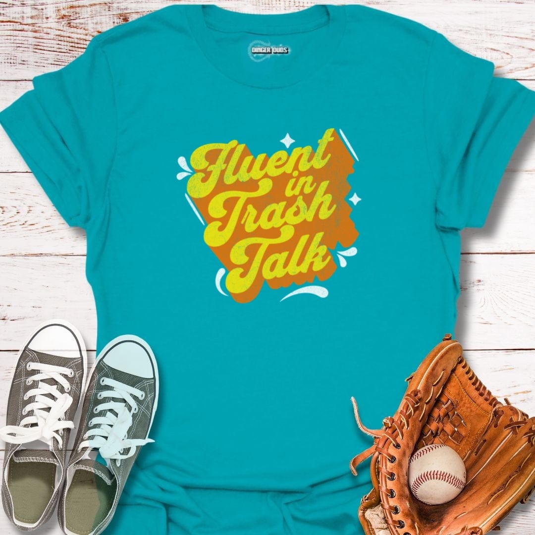 Fluent In Trash Talk Retro T-Shirt