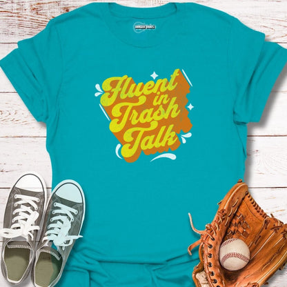 Fluent In Trash Talk Retro T-Shirt