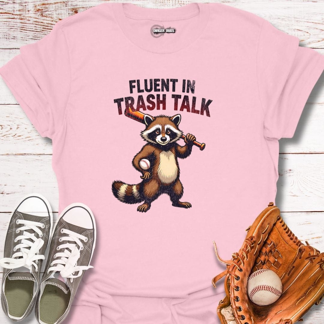 Fluent in Trash Talk Raccoon T-Shirt