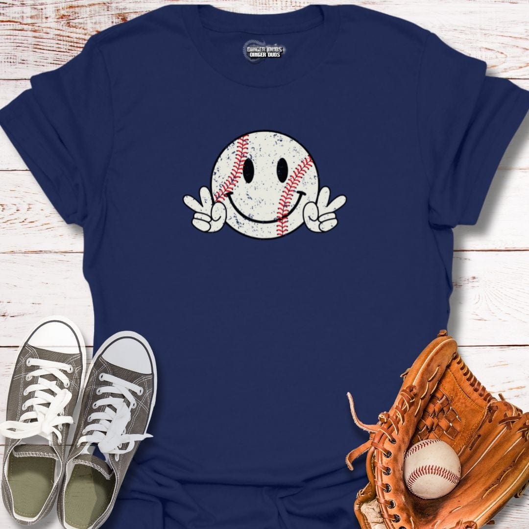 Peace Love and Baseball T-Shirt