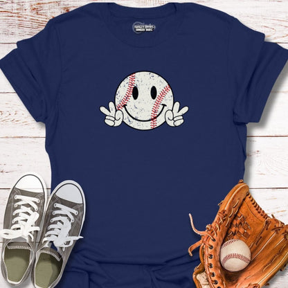 Peace Love and Baseball T-Shirt