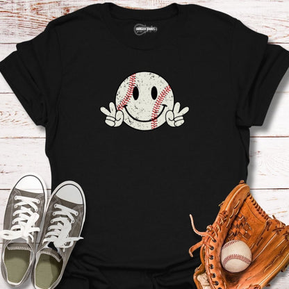 Peace Love and Baseball T-Shirt