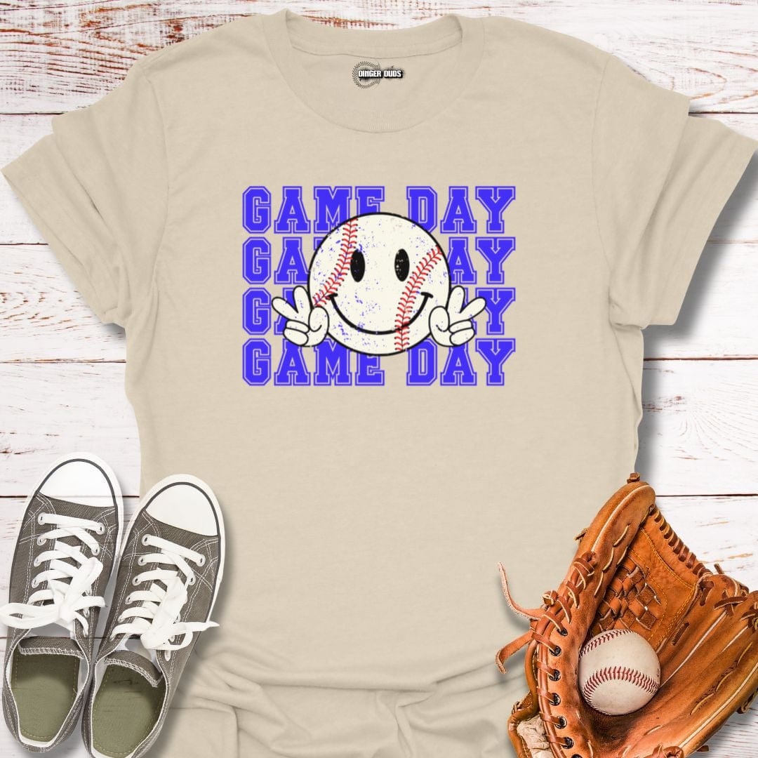 Game Day Happy Face T-Shirt