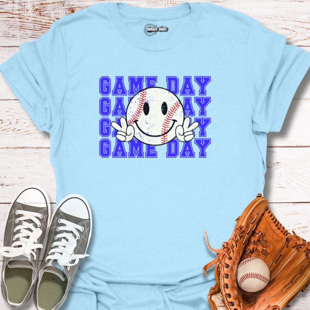Game Day Happy Face T-Shirt