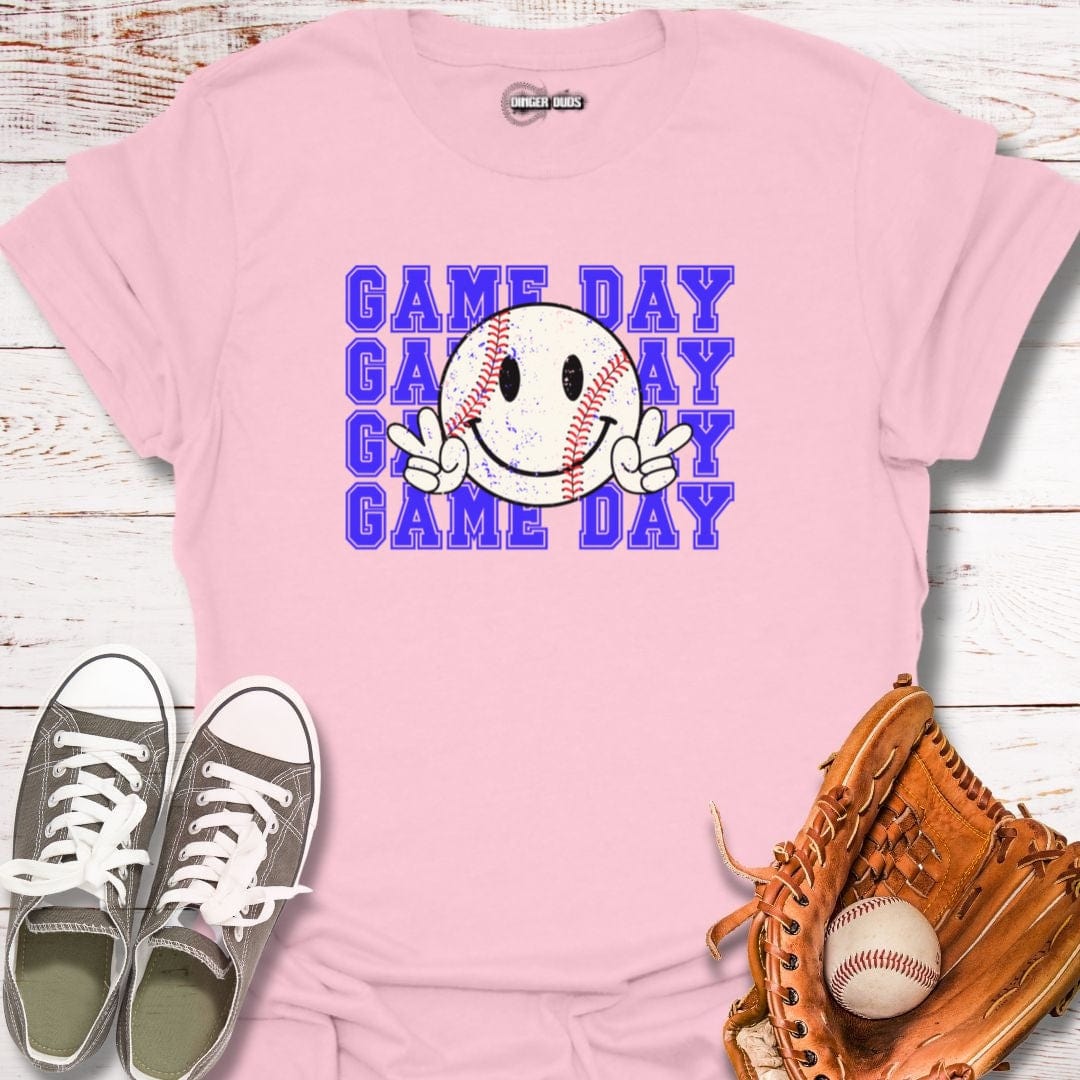 Game Day Happy Face T-Shirt