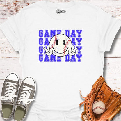 Game Day Happy Face T-Shirt