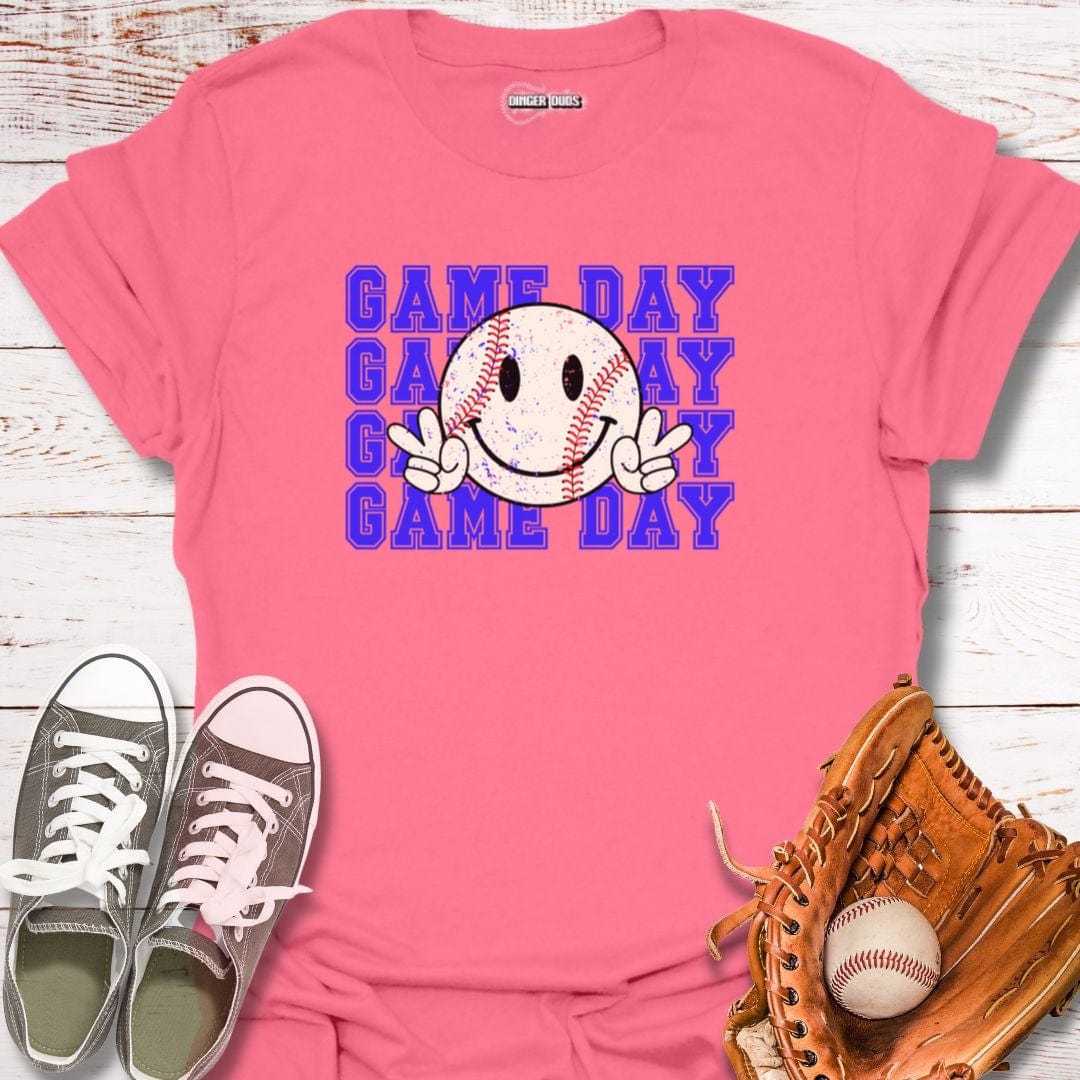 Game Day Happy Face T-Shirt