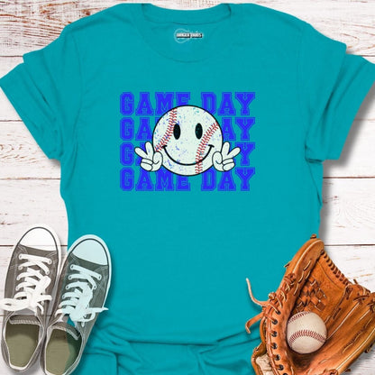 Game Day Happy Face T-Shirt