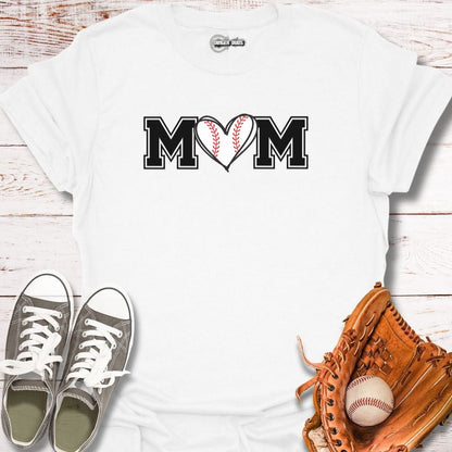 Heart Stitched Mom T-Shirt