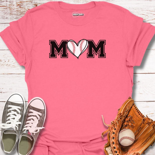 Heart Stitched Mom T-Shirt