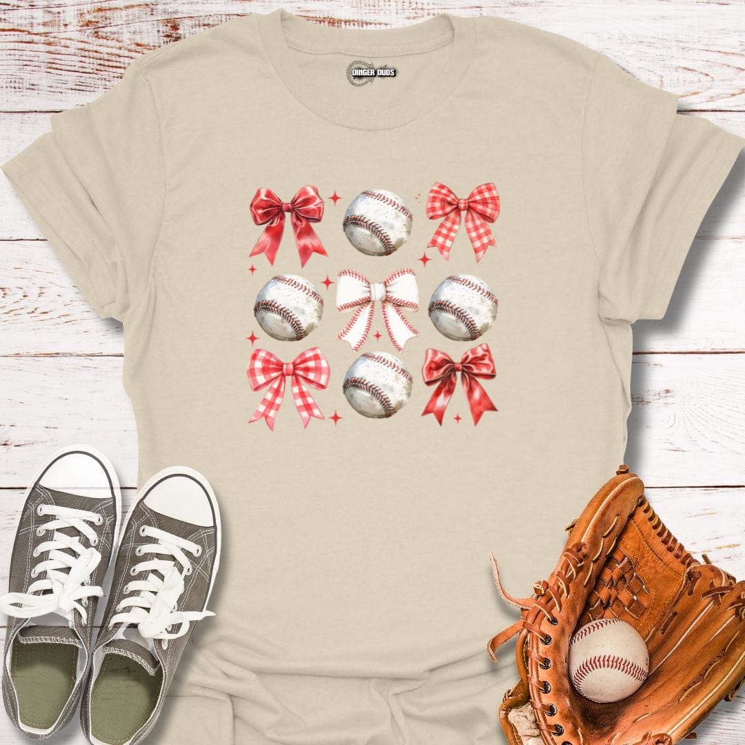 Bows & Baseballs T-Shirt