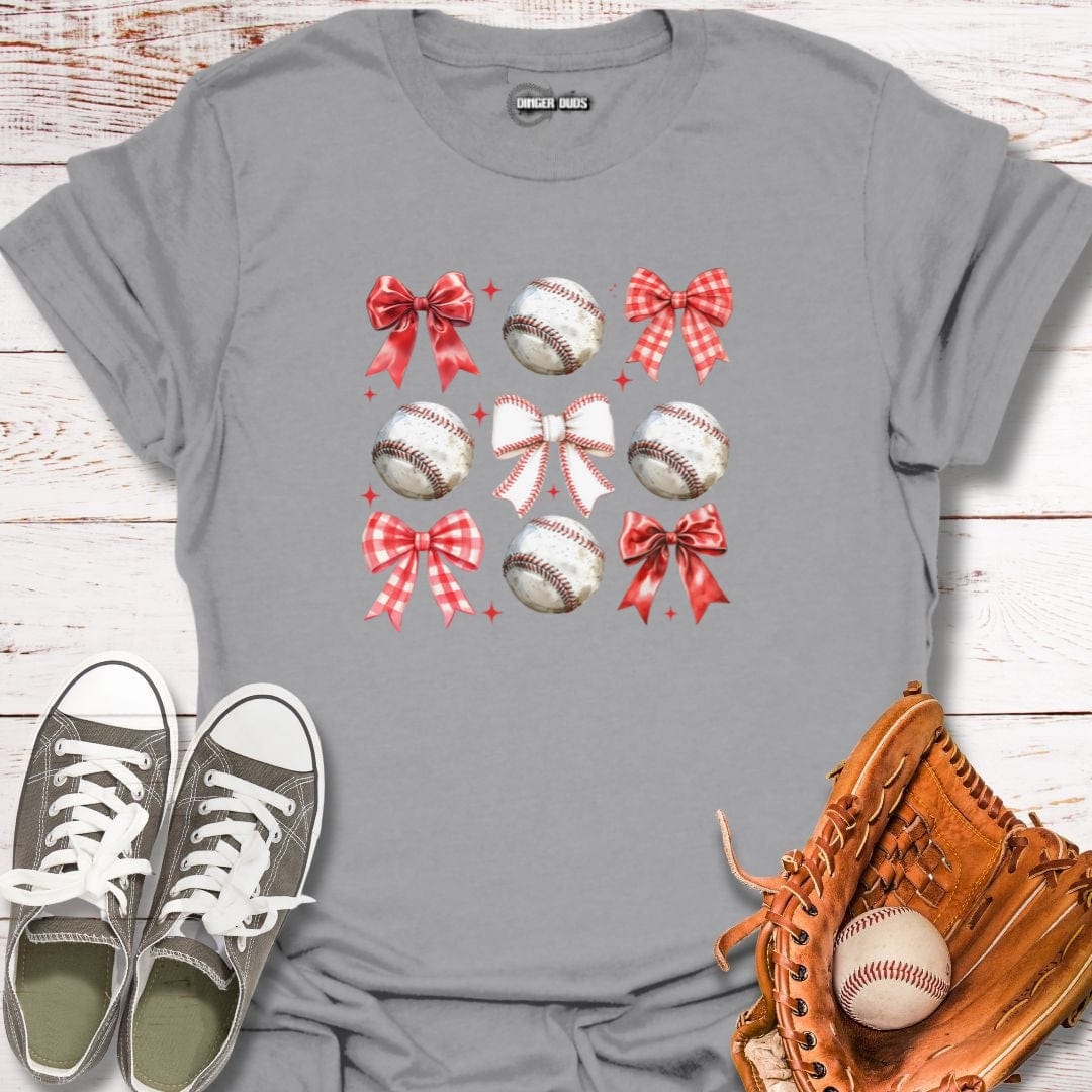 Bows & Baseballs T-Shirt