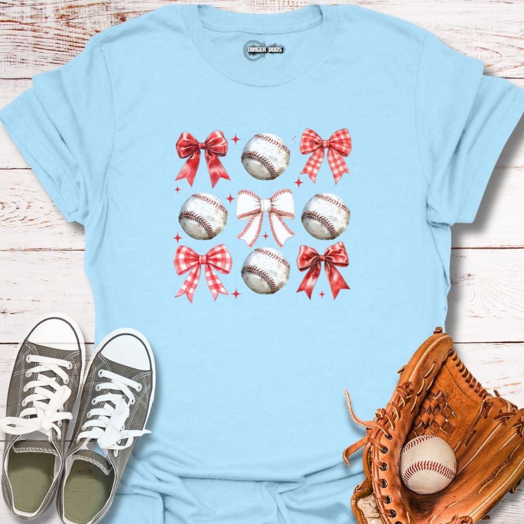 Bows & Baseballs T-Shirt