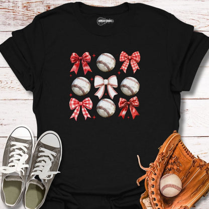 Bows & Baseballs T-Shirt