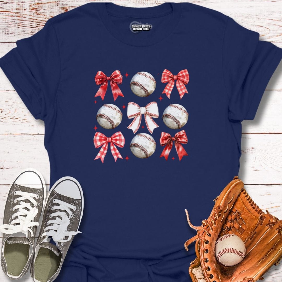 Bows & Baseballs T-Shirt