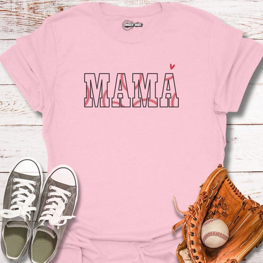 Stitched Mama Heart T-Shirt
